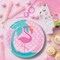 8 Ct. Flamingo Paper Dessert Plates 7" Disposable Plates Cute Pink Flamingo Party Tableware